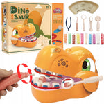 Set Dentista Didáctico Dinosaurio – Juego Educativo con Plastilina y Herramientas