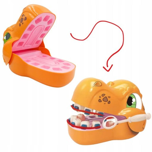 Set Dentista Didáctico Dinosaurio – Juego Educativo con Plastilina y Herramientas