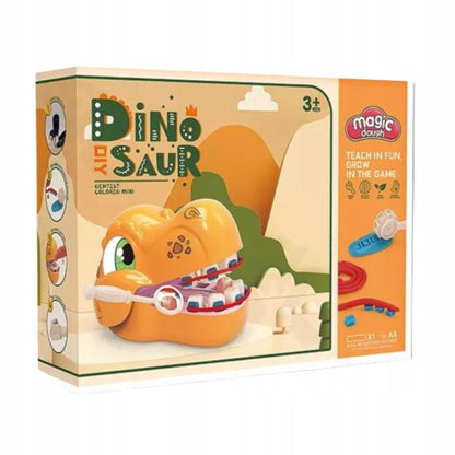 Set Dentista Didáctico Dinosaurio – Juego Educativo con Plastilina y Herramientas