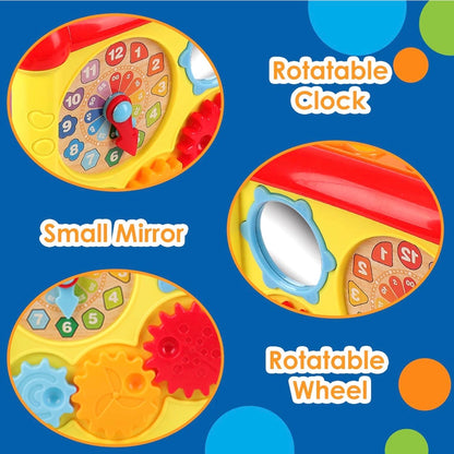 Cubo Didáctico Multifuncional 6 en 1 – Actividades Sensoriales, Musicales y de Aprendizaje