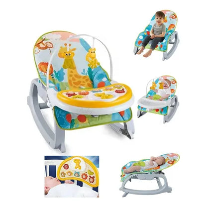 Silla Mecedora Evolutiva 3 en 1 – Diseño Verde