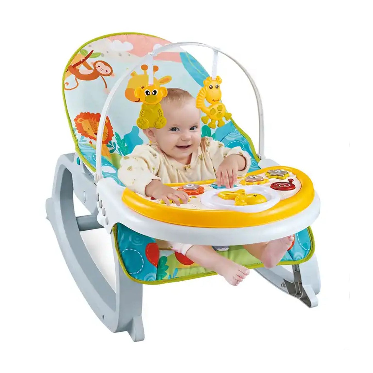 Silla Mecedora Evolutiva 3 en 1 – Diseño Verde