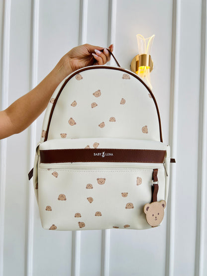 PAÑALERA DE LUJO TEDDY EN CUERO VEGANO