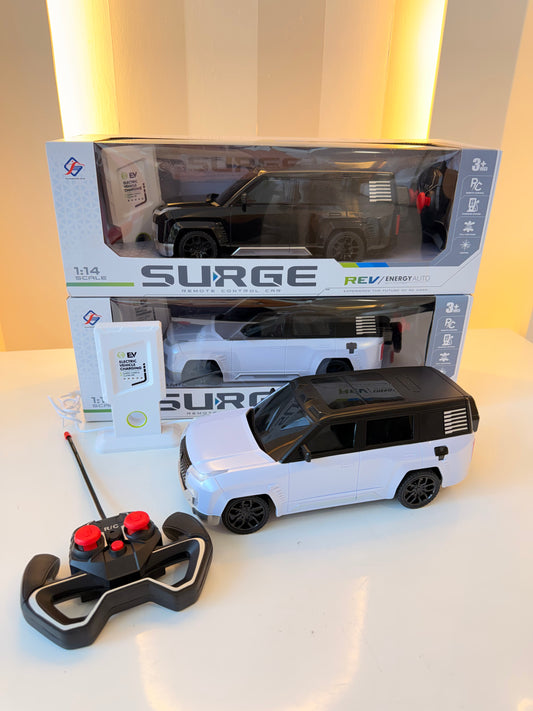 CAMIONETA INFANTIL A CONTROL REMOTO BLANCO