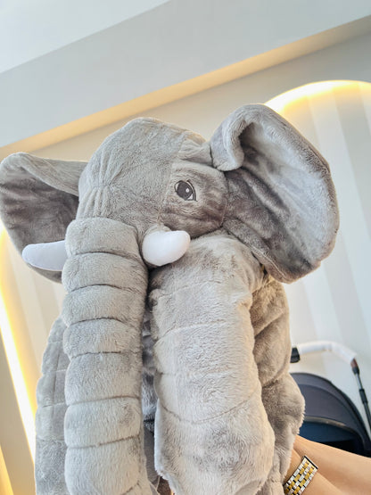 PELUCHE ELEFANTE ALMOHADA ANTIREFLUJO CON ILUMINACIÓN - 100% ANTIALÉRGICO COLOR GRIS