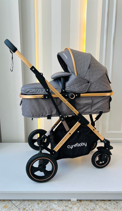 COCHE MOISÉS CYNEBABY ATENAS - GRIS