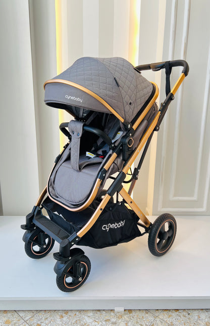 COCHE MOISÉS CYNEBABY ATENAS - GRIS