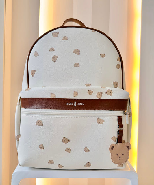 PAÑALERA DE LUJO TEDDY EN CUERO VEGANO