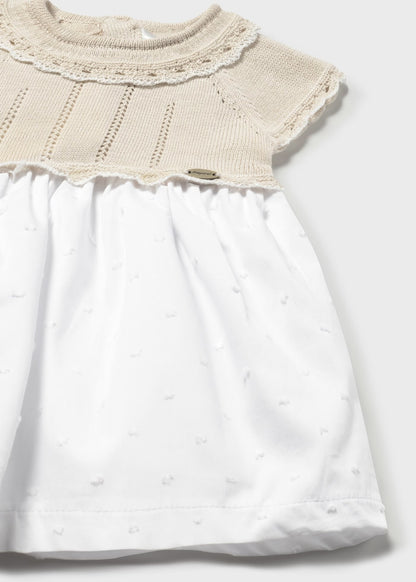 VESTIDO COMBINADO TRICOT MAYORAL