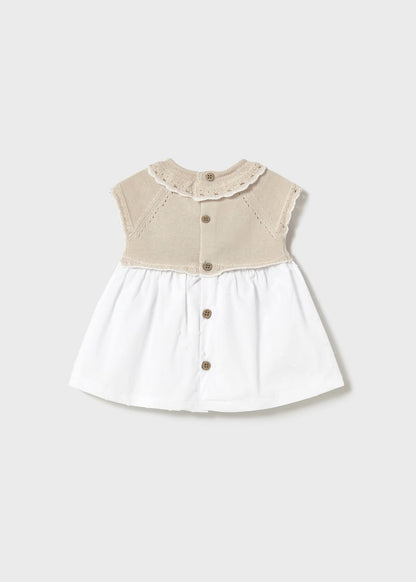 VESTIDO COMBINADO TRICOT MAYORAL