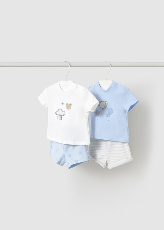 CONJUNTO 4 PIEZAS SHORT MAYORAL