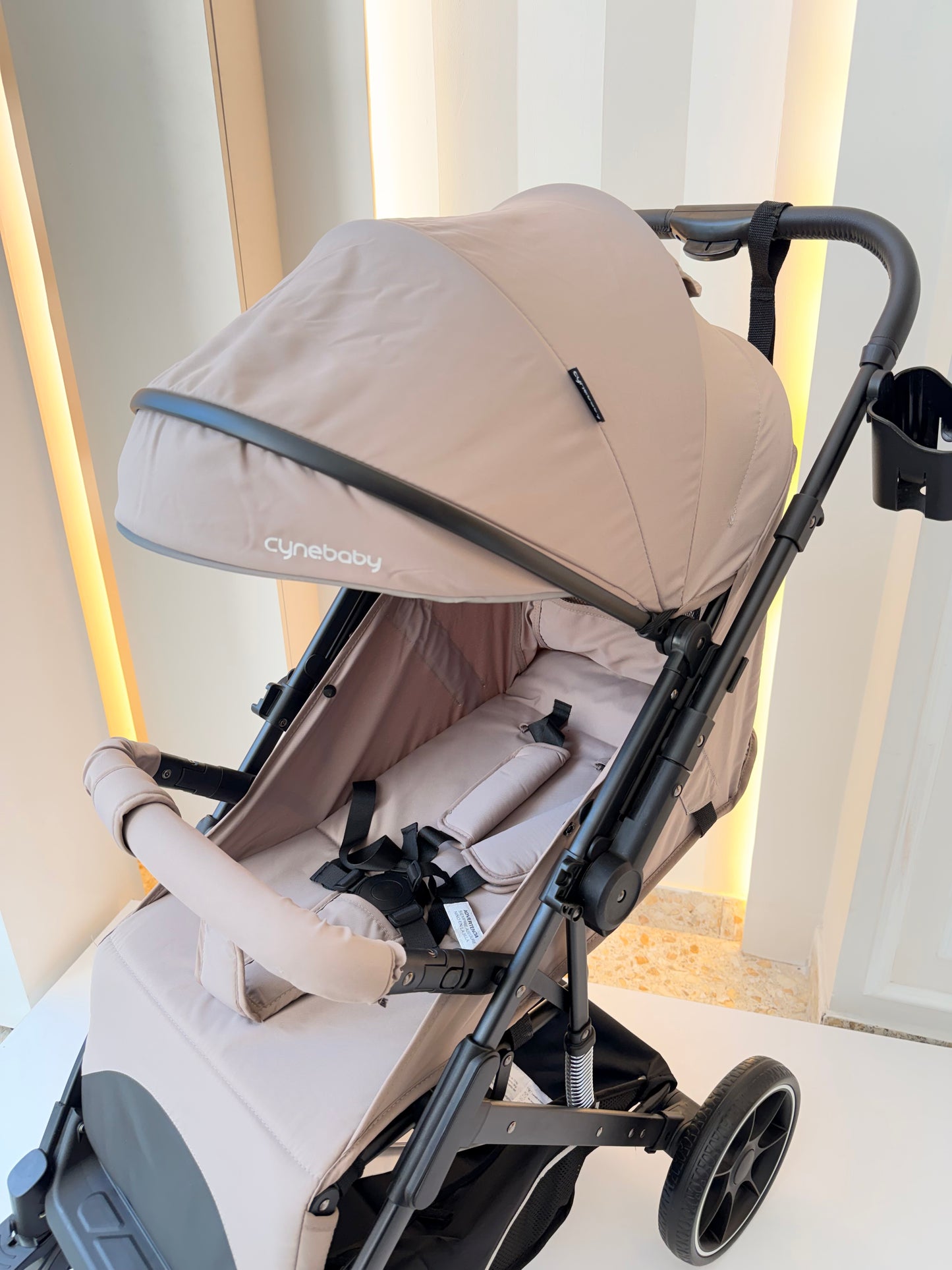 COCHE PASEADOR BEIGE- CYNEBABY