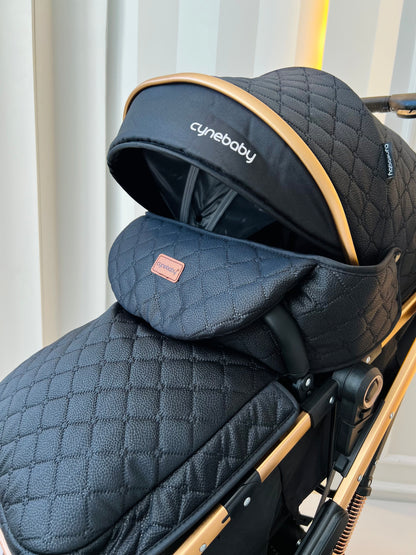 COCHE MOISÉS CYNEBABY ATENAS - NEGRO