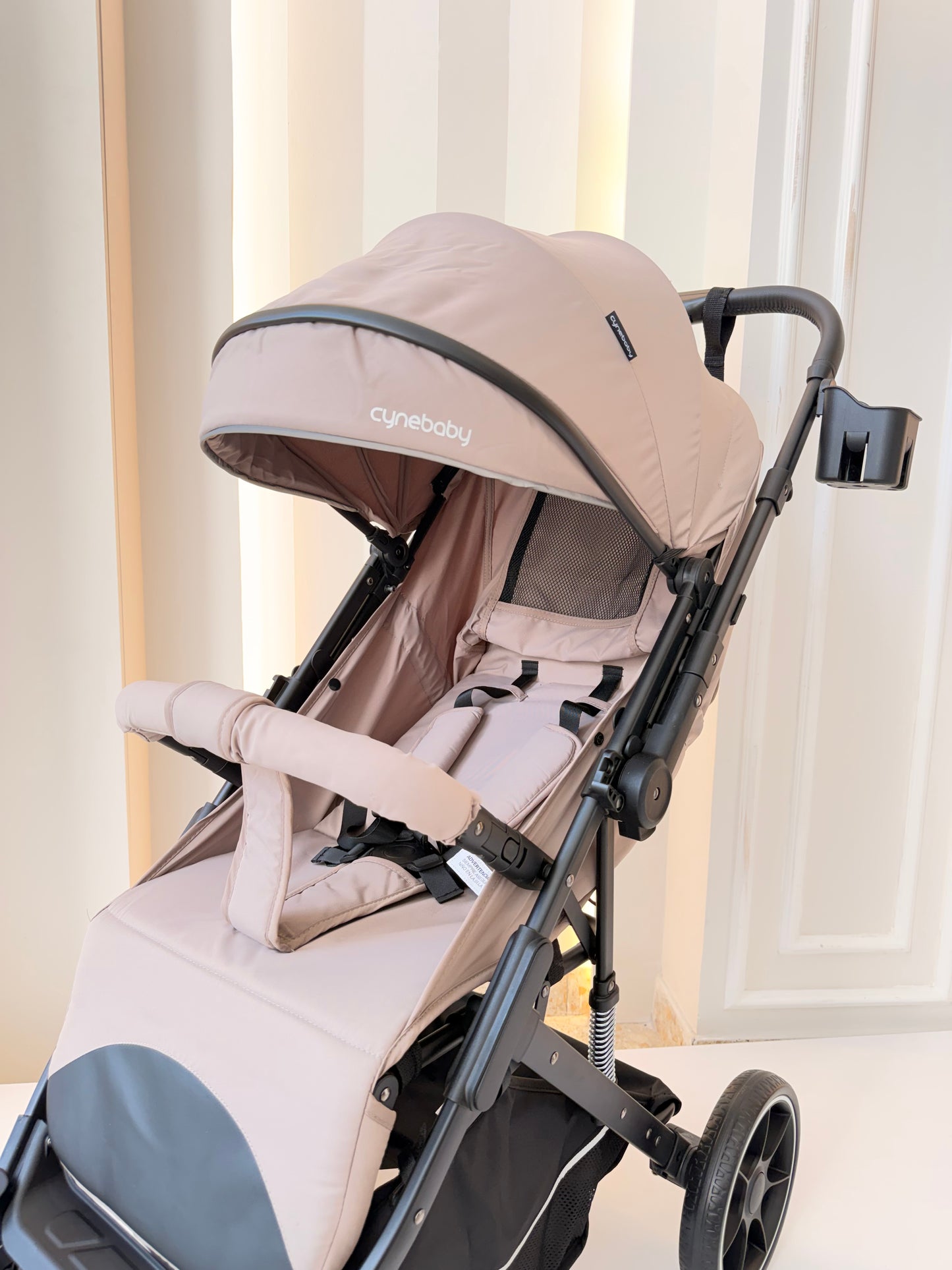 COCHE PASEADOR BEIGE- CYNEBABY