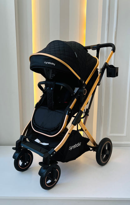 COCHE MOISÉS CYNEBABY ATENAS - NEGRO