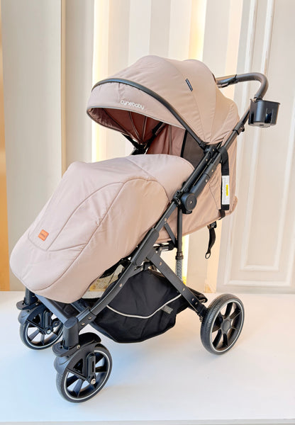 COCHE PASEADOR BEIGE- CYNEBABY