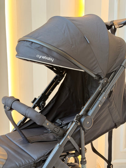 COCHE PASEADOR NEGRO- CYNEBABY