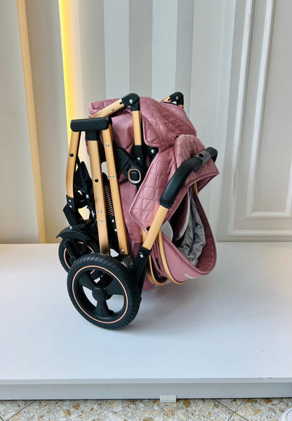 COCHE MOISÉS CYNEBABY ATENAS - ROSADO