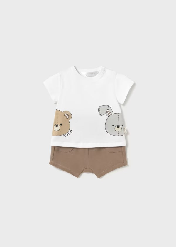 CONJUNTO PANTALÓN CORTO Y CAMISETA MAYORAL