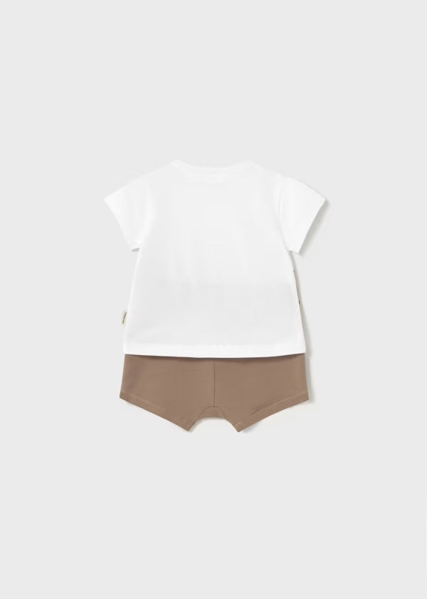 CONJUNTO PANTALÓN CORTO Y CAMISETA MAYORAL