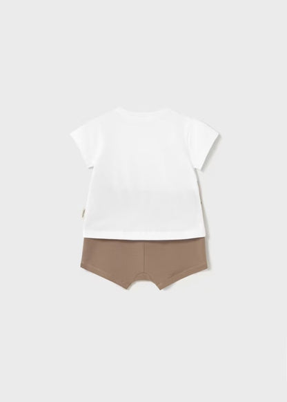 CONJUNTO PANTALÓN CORTO Y CAMISETA MAYORAL