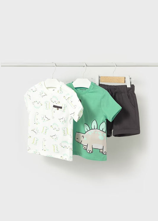 ⭕️ CONJUNTO TRES PIEZAS ESTAMPADO MAYORAL
