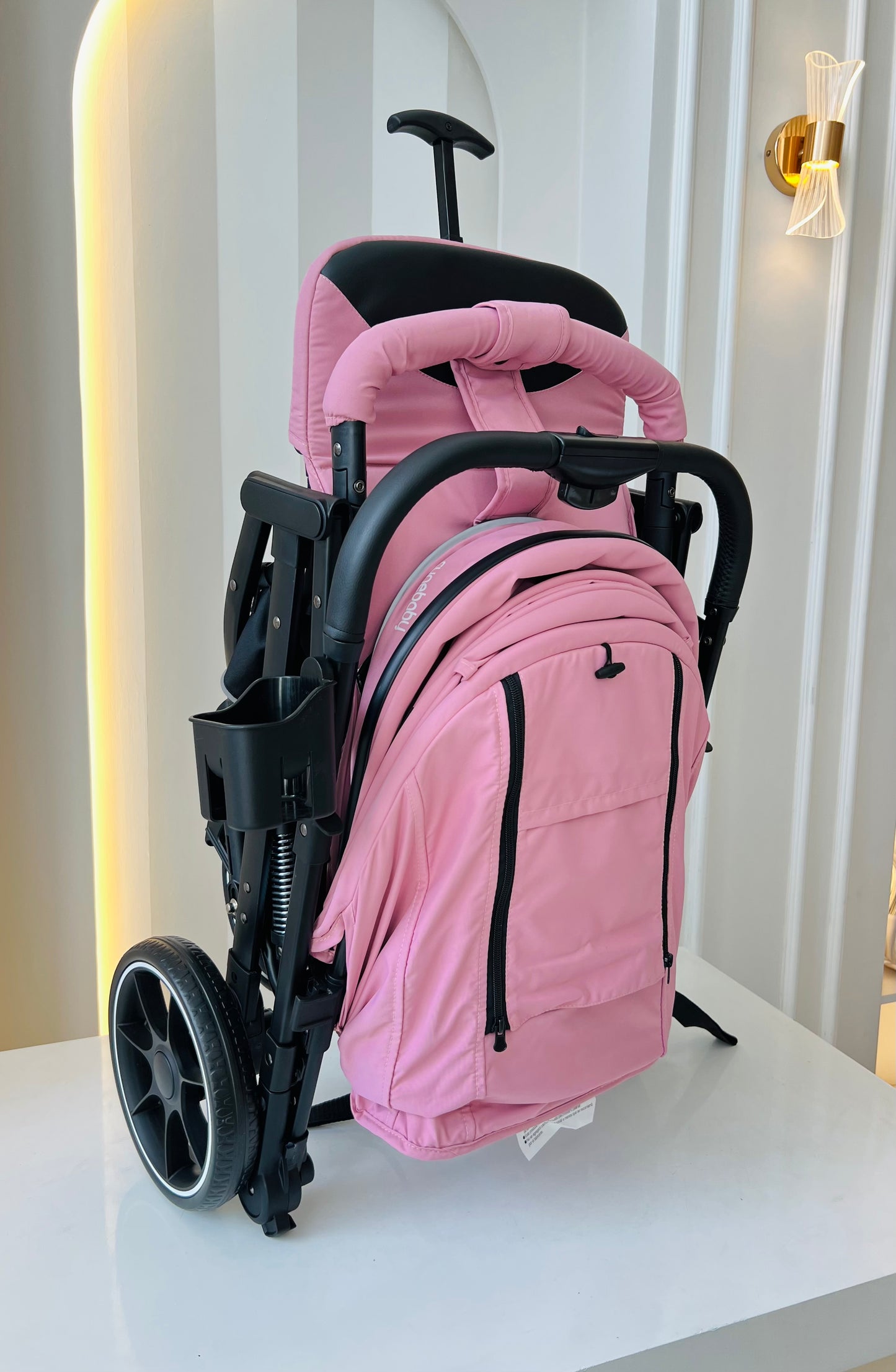 COCHE PASEADOR ROSA-CYNEBABY