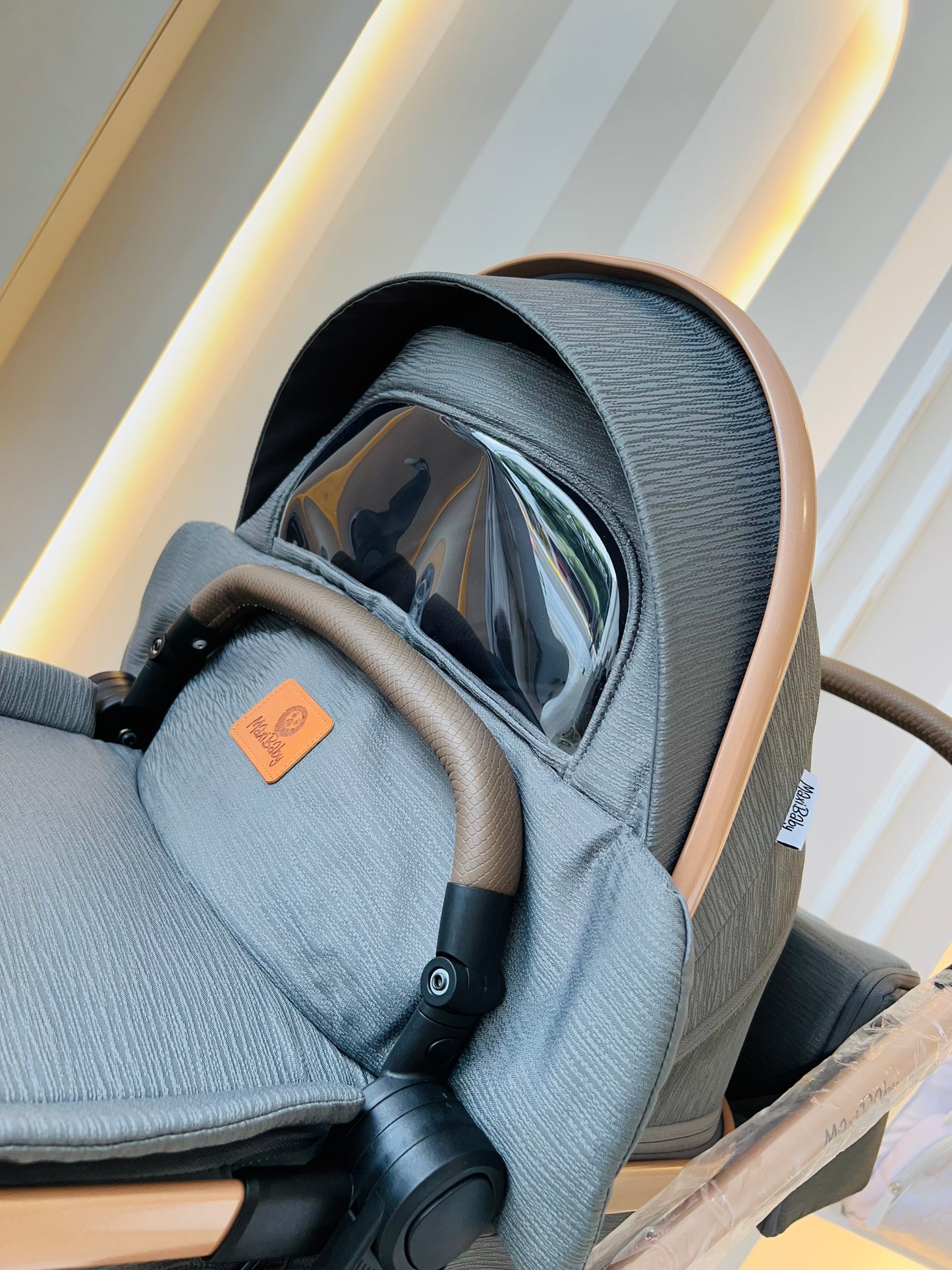 COCHE MOISÉS-NOVA GRIS