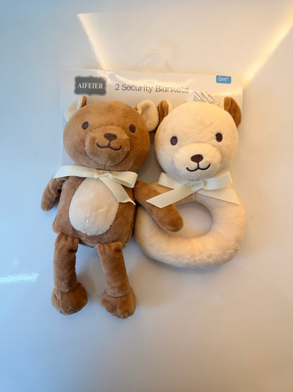 SET SONAJEROS Y PELUCHE APEGO-OSO