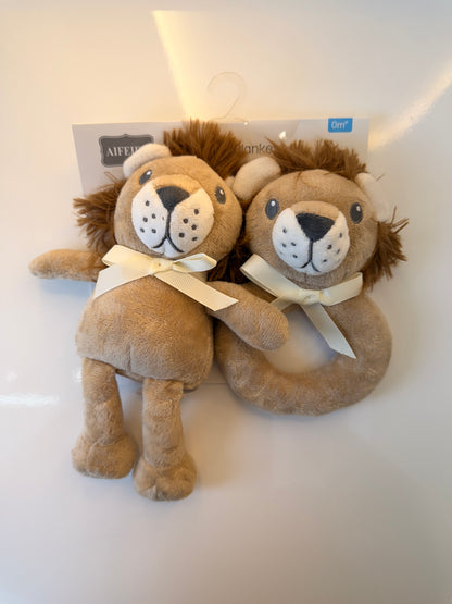 SET SONAJEROS Y PELUCHE APEGO-LEÓN