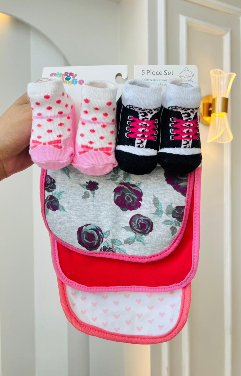 MEDIAS CON BABEROS-FLORES