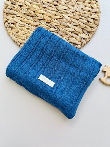 COBIJA AZUL REY - AZUL PASTEL