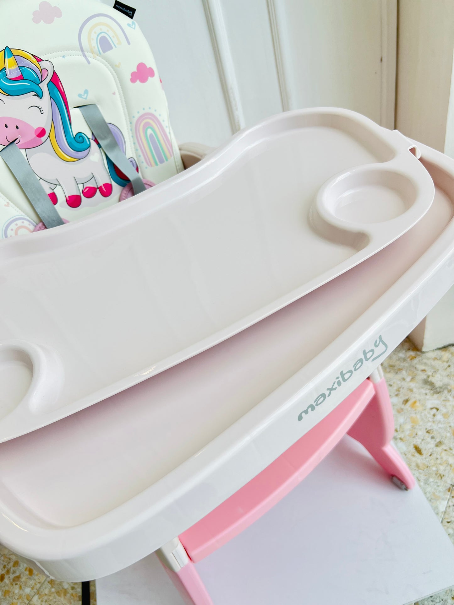 SILLAS COMEDOR TOWER MAXIBABY ROSADO