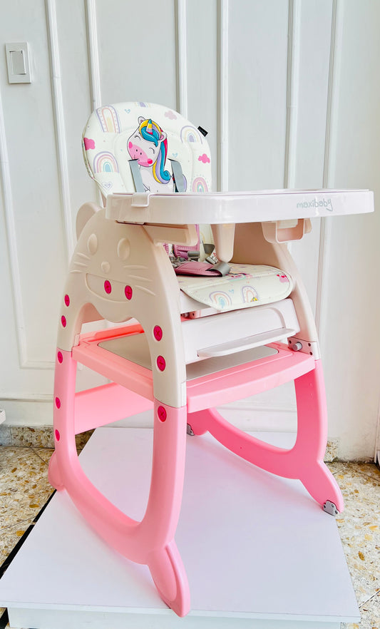 SILLAS COMEDOR TOWER MAXIBABY ROSADO