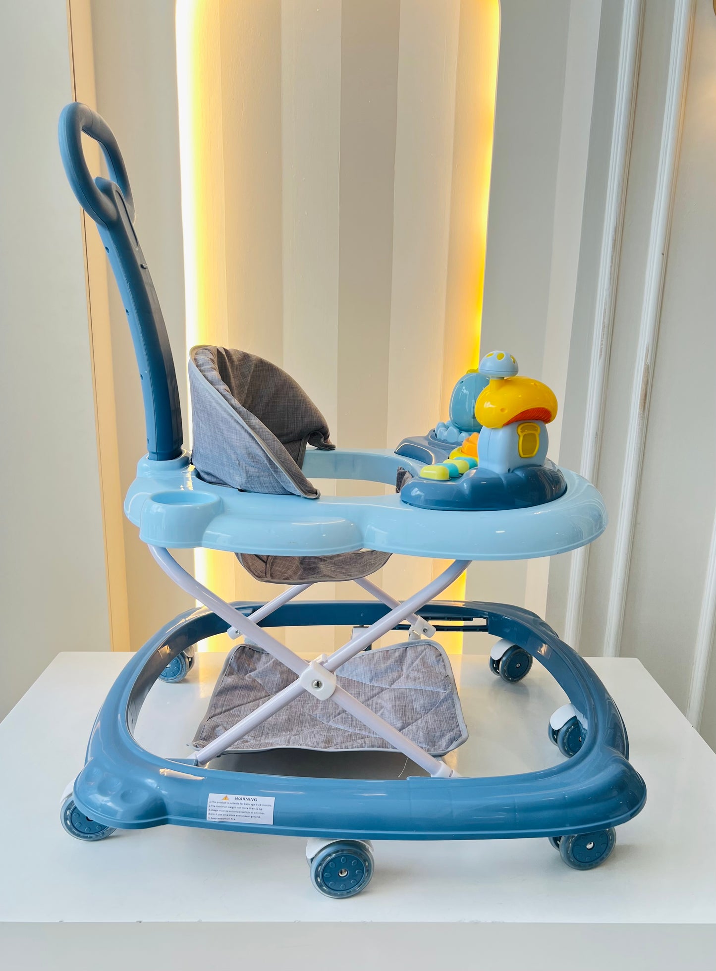 CAMINADOR POLLITO AZUL- MOBILU