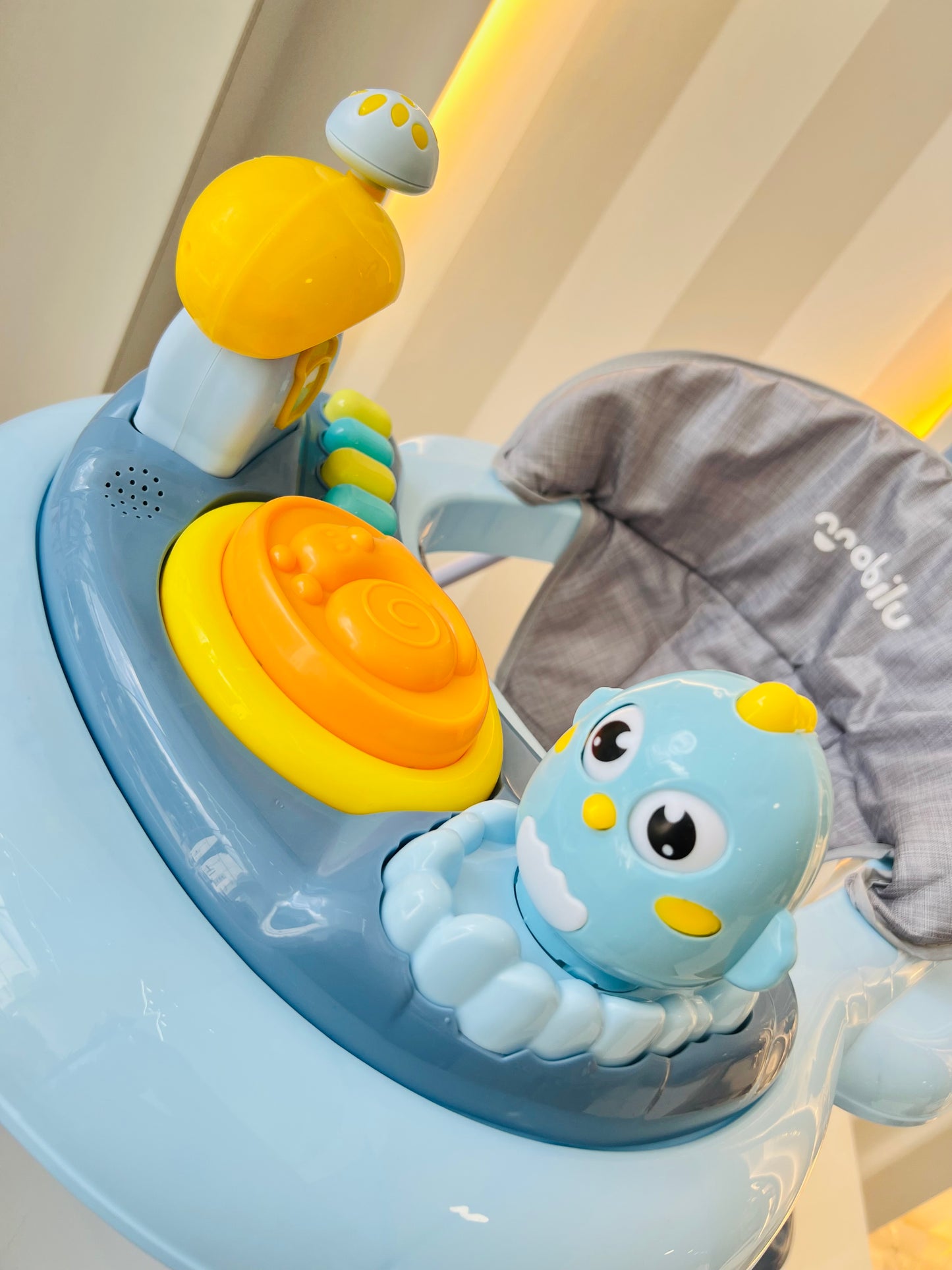 CAMINADOR POLLITO AZUL- MOBILU