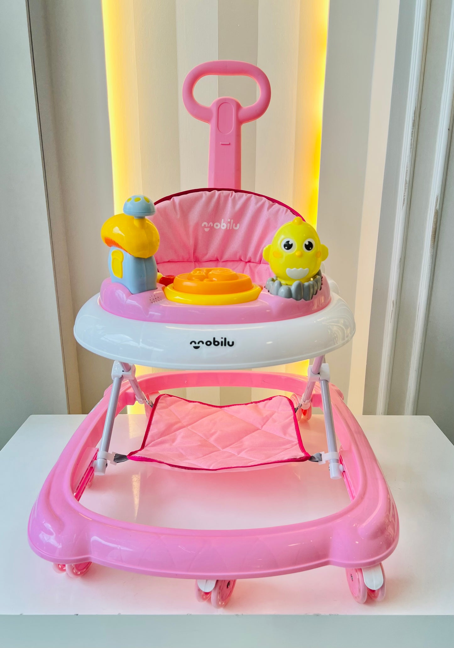 CAMINADOR POLLITO ROSA- MOBILU