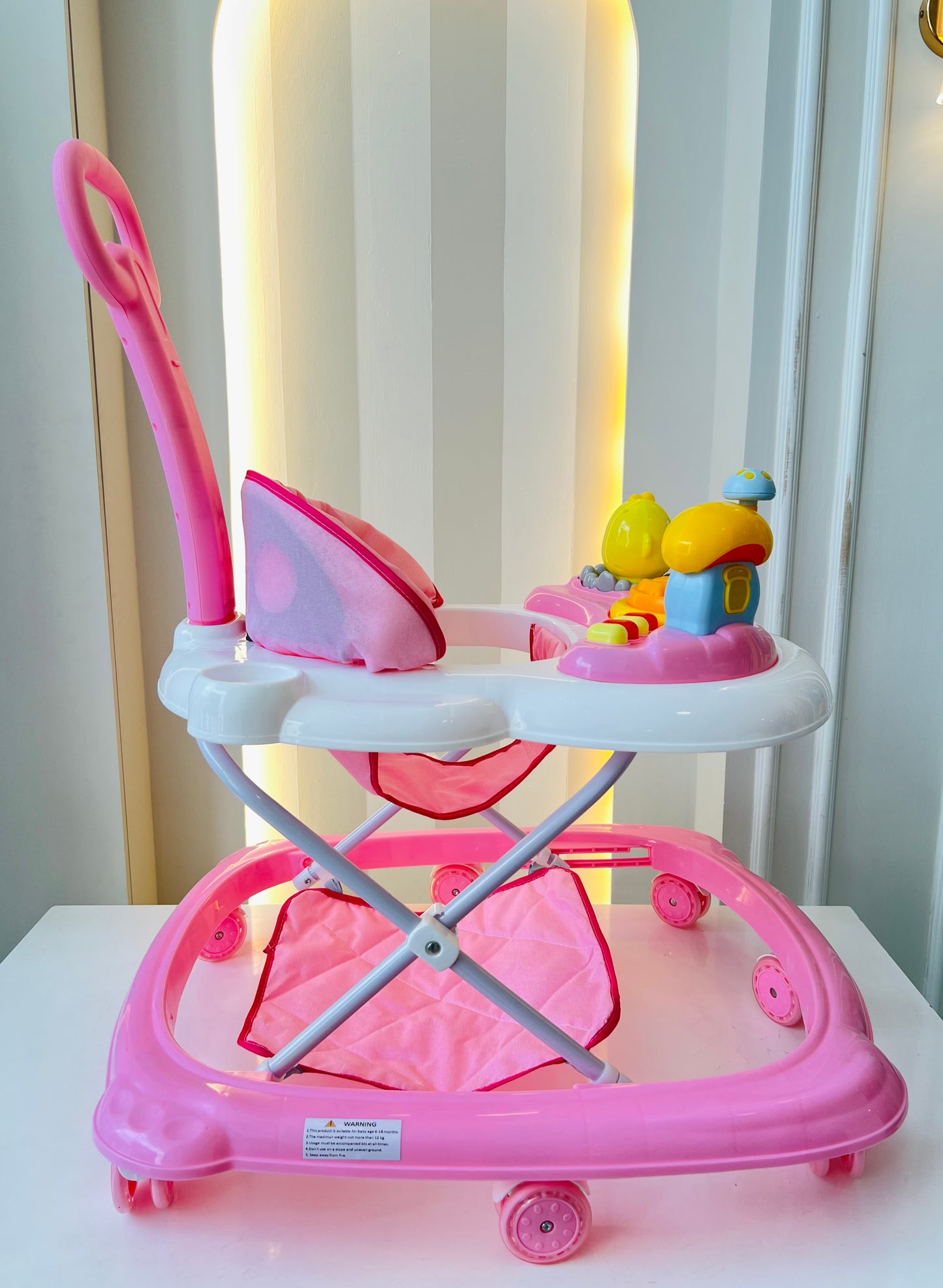 CAMINADOR POLLITO ROSA- MOBILU
