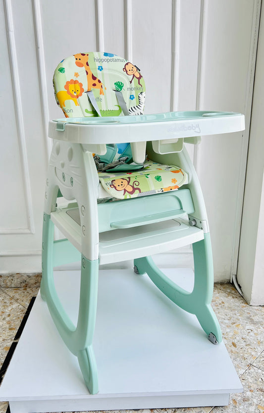 SILLA COMEDOR TOWER MAXIBABY VERDE