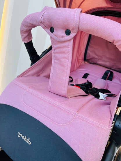 COCHE PASEADOR TOKIO ROSADO-MOBILU