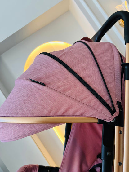 COCHE PASEADOR TOKIO ROSADO-MOBILU