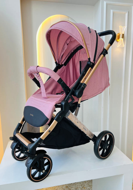 COCHE PASEADOR TOKIO ROSADO-MOBILU