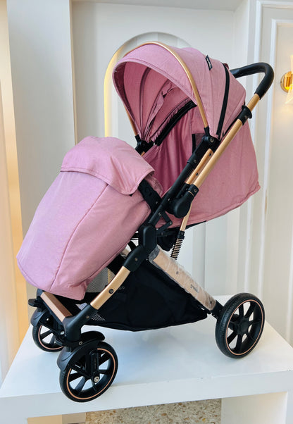 COCHE PASEADOR TOKIO ROSADO-MOBILU