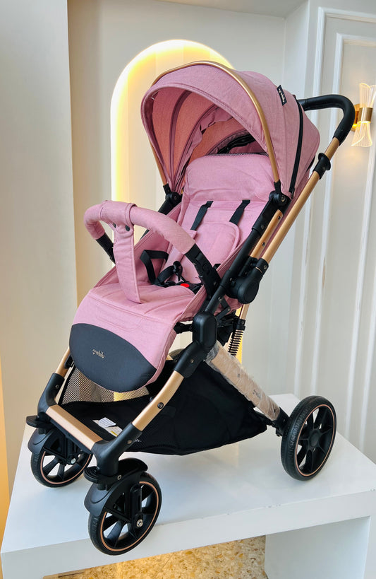 COCHE PASEADOR TOKIO ROSADO-MOBILU