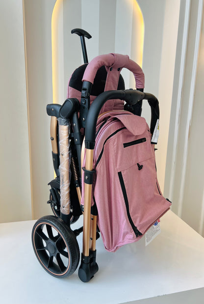 COCHE PASEADOR TOKIO ROSADO-MOBILU