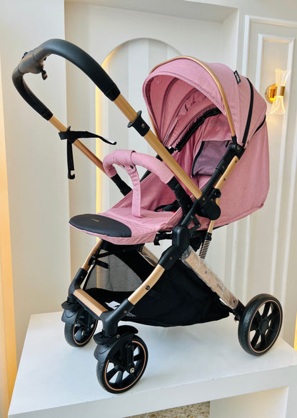 COCHE PASEADOR TOKIO ROSADO-MOBILU