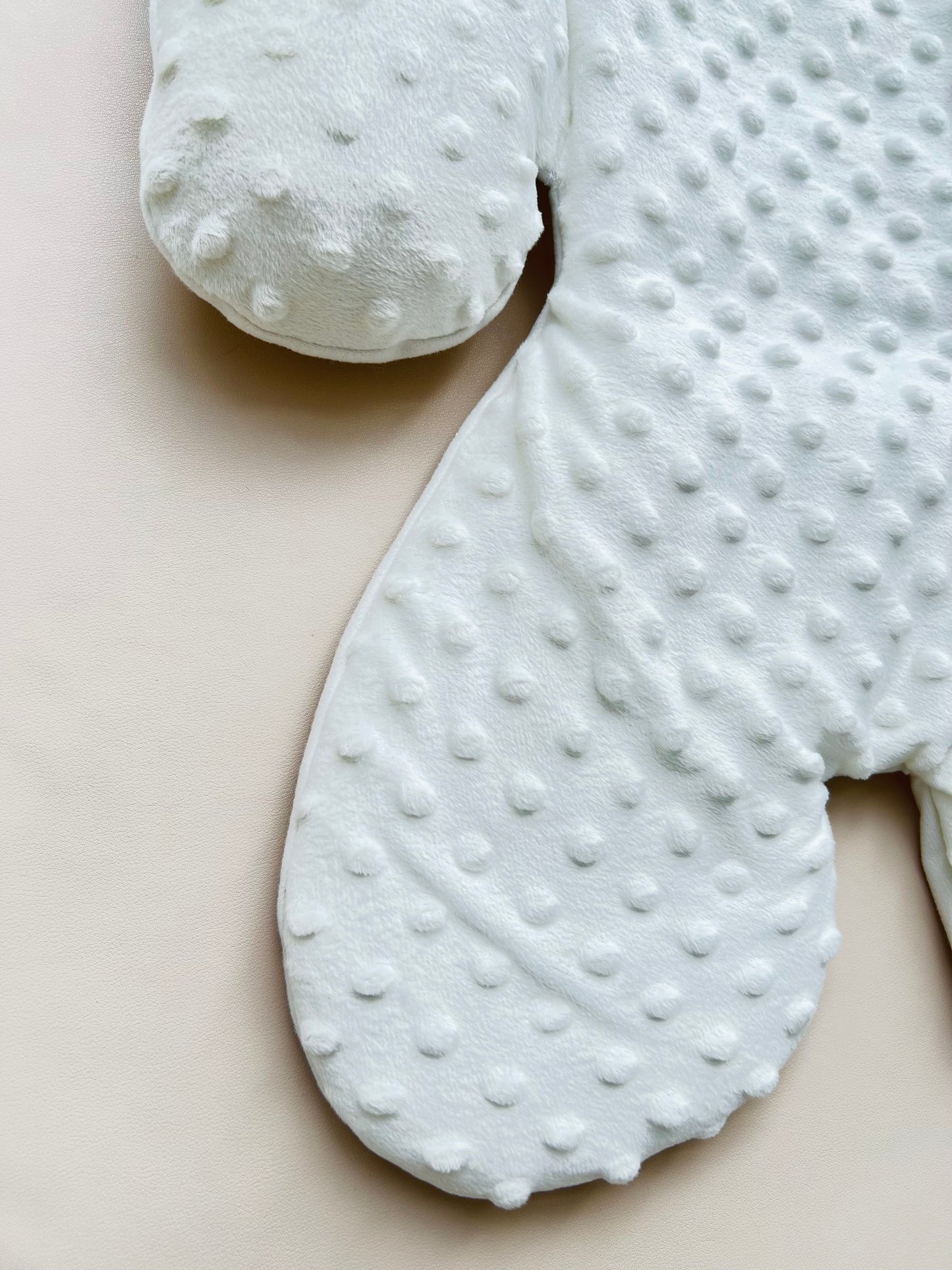 ALMOHADA PARA COCHE DOBLE COLOR MARFIL