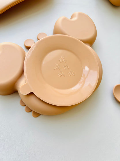 SET DE ALIMENTACIÓN COMPLEMENTARIA CANGREJO COLOR  TERRACOTA