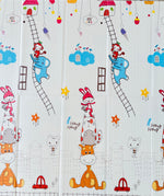 TAPETE DE GATEO DOBLE BALLENA