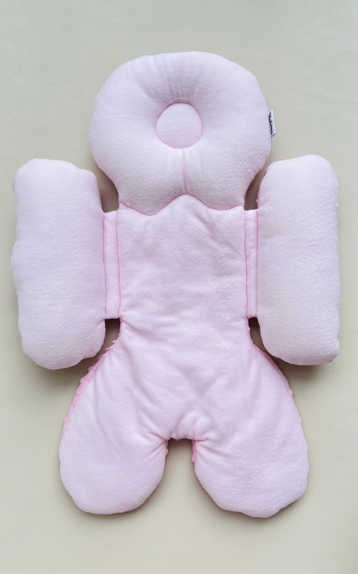 ALMOHADA PARA COCHE DOBLE COLOR ROSA